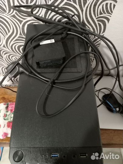 Мощный игровой компьютер с монитором оп-16gb