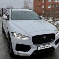 Jaguar F-Pace 3.0 AT, 2018, 135 000 км, с пробегом, цена 4 600 000 руб.