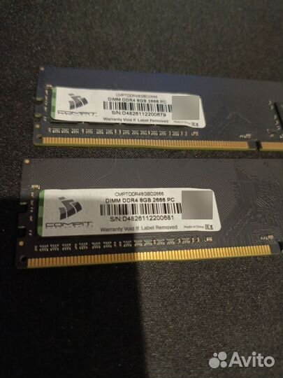 Оперативная память ddr4 16gb 2666