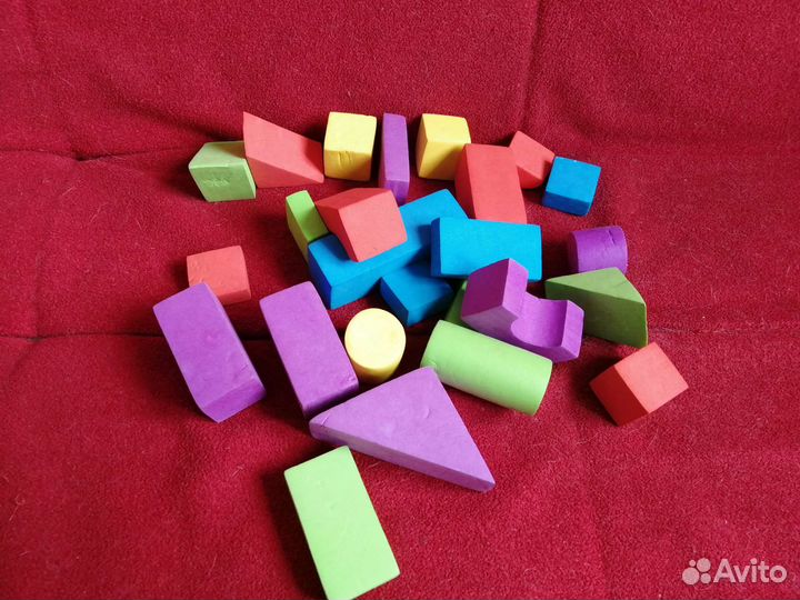 Мягкий конструктор для малышей