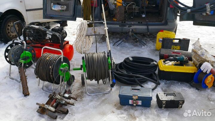 Прочистка канализации, устранение засора Обухово