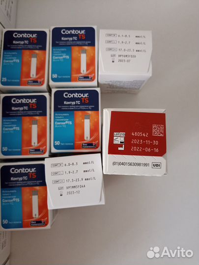 Тест полоски контур тс