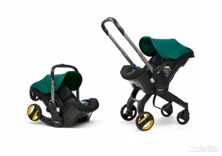 Новая коляска-автокресло Doona plus Racing Green