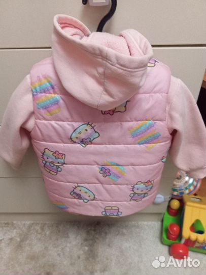 Костюм детский тёплый 74 см (6-9 м)