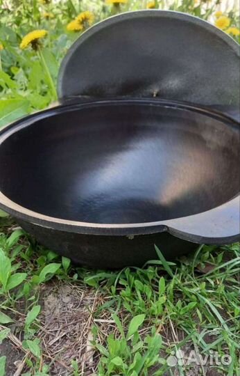 Казан чугунный 12 литров