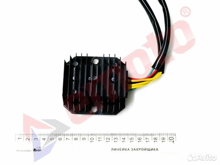 Реле регулятор напряжения (реле зарядки) 4T 125-15