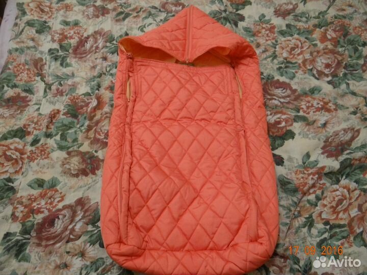 Конверт на синтепоне демисезонный на прохладную по