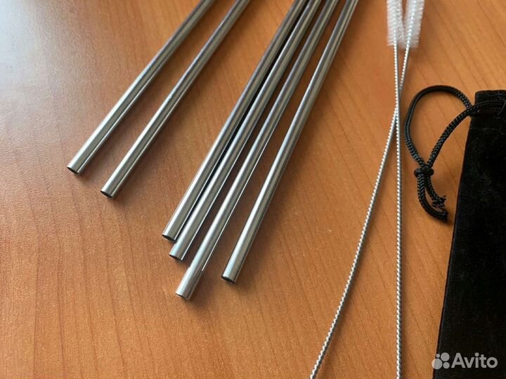 Металлические трубочки