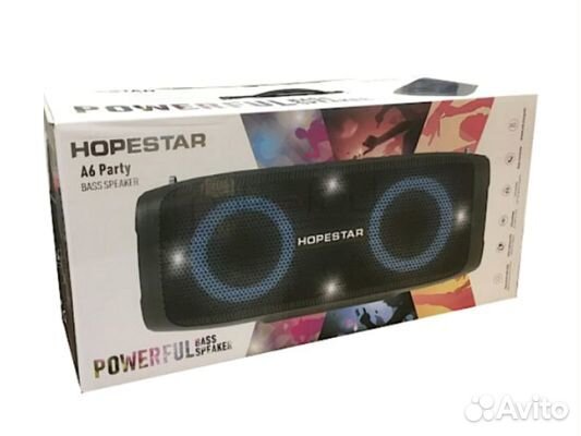 Колонка Hopestar A6 Party ультра бас 35 см