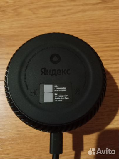 Умная колонка с Алисой мини лайт