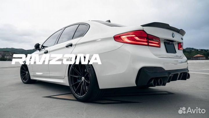 Литые диски P104 R17 et35.0 5x112.0 Черный с полир