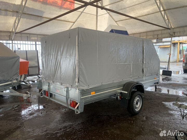 Прицеп сст 7132-9К-Ш (Тент и Дуги 1.2 Скос)