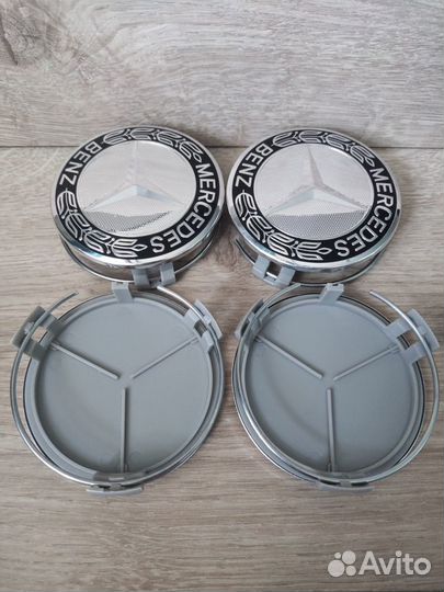 Колпачки заглушки на оригинальные диски Мерседес