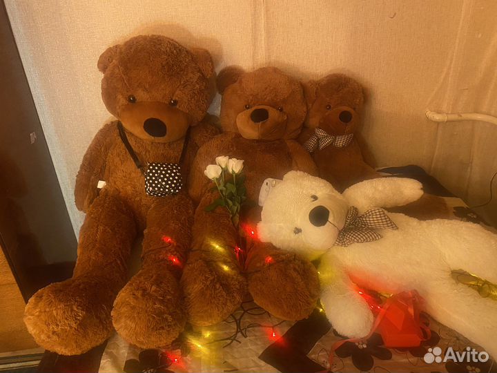 Плюшевый медведь новый