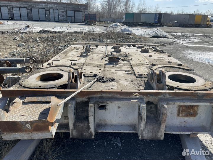 Платформа поворотная экг-5, рама 1080.08.01-3сб