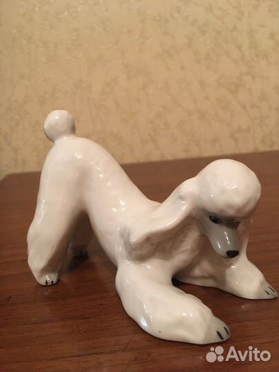Фарфоровые статуэтки собак лфз