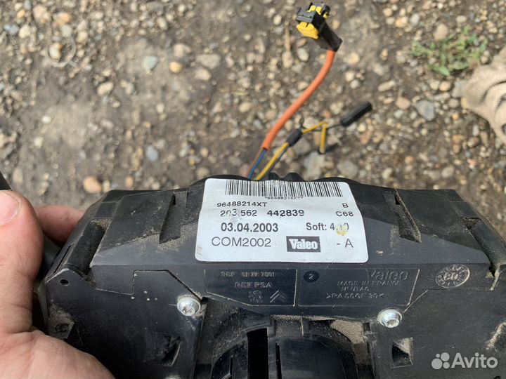 Подрулевые переключатели Citroen C3