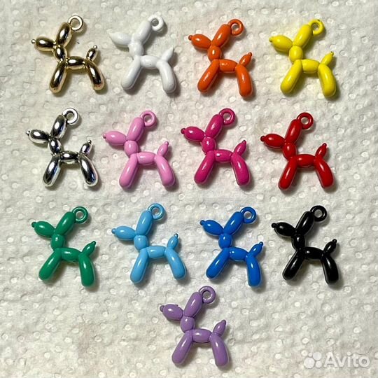 Подвеска металлическая «собачка»