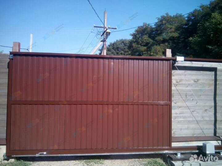 Ворота Въездные Откатные