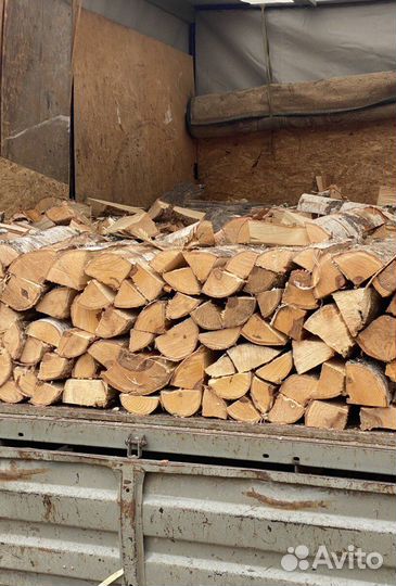 Дрова березовые колотые