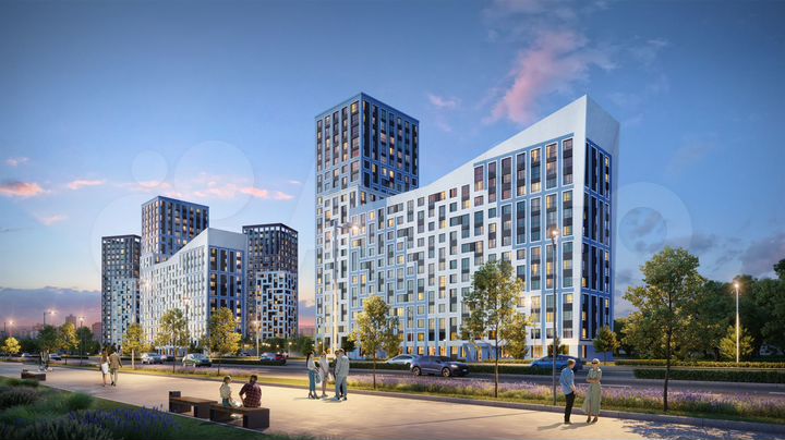 3-к. квартира, 68,7 м², 6/22 эт.