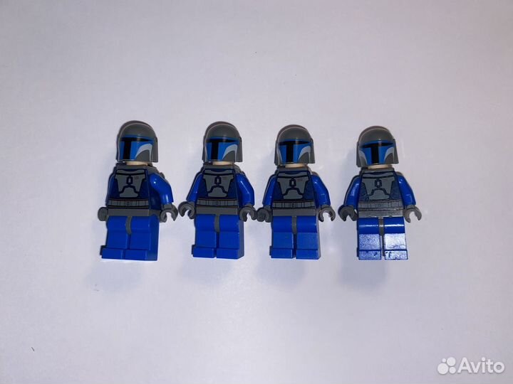 Lego Star Wars минифигурки мандалоцев набора 7914