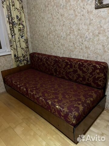 Диван тахта софа кровать бу , ширина 193, глубина 100, высота 46 , б/у ...