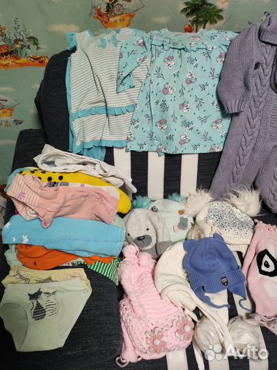 Отдам бесплатно детские вещи на девочку
