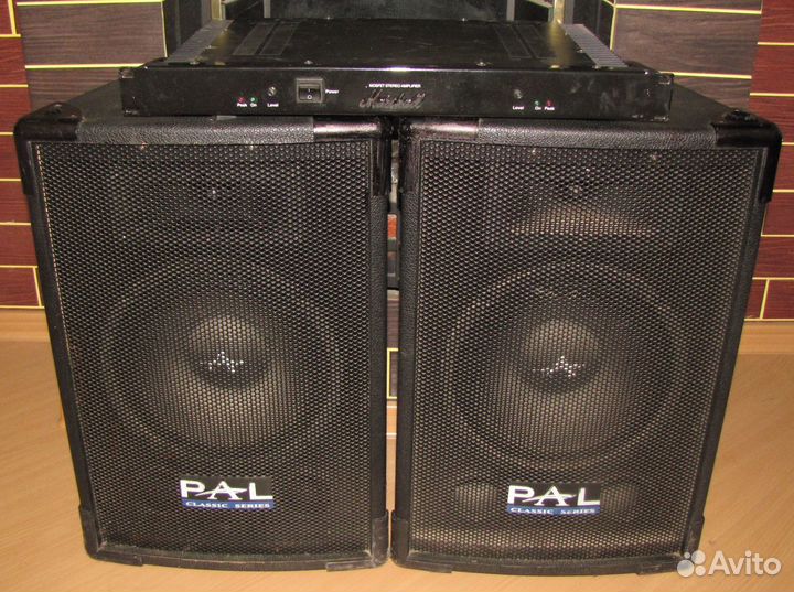 Колонки PAL-U1 480W 2ш D10