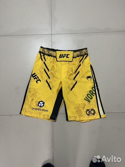 Шорты ufc желтые