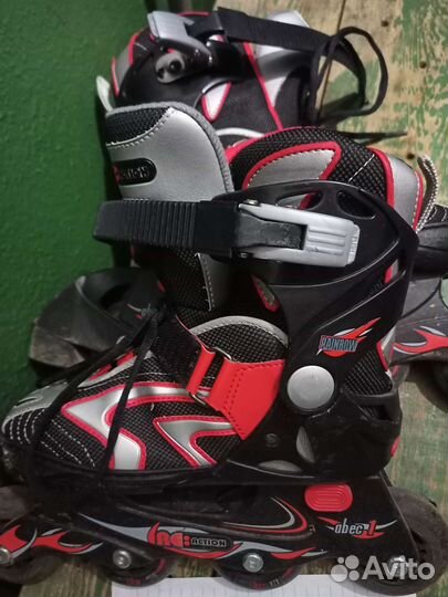 Роликовые коньки детские раздвижные