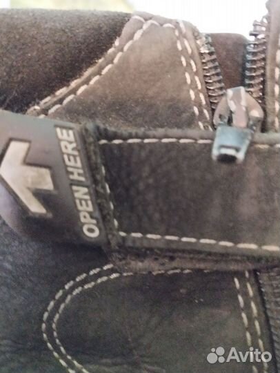 Ботинки детские. Натуральная кожа, мех