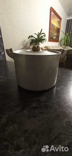 Кастрюля алюминиевая 3л; 4л; 4,5л; 7л