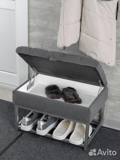 Банкетка в прихожую/банкетка для обуви/обувница