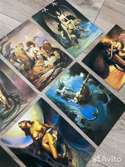 Почтовые открытки Boris Vallejo