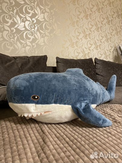 Мягкая игрушка акула IKEA (икея)