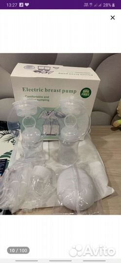 Молокоотсос электрический двойной