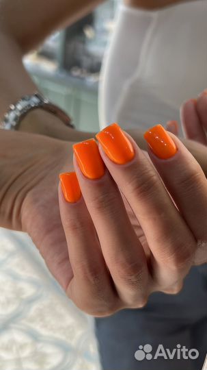Наращивание ногтей гель лак