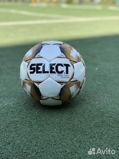 Мяч футбольный Select Brillant Super золотой