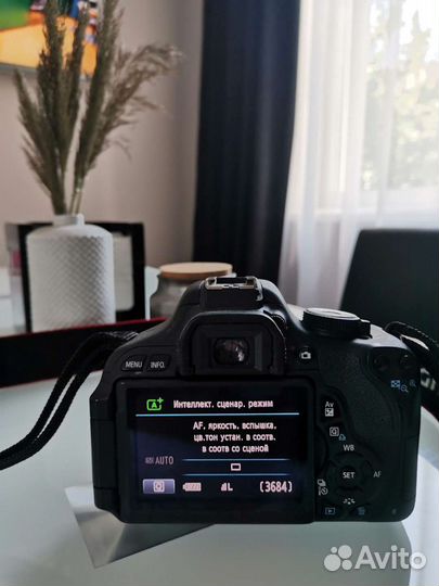 Зеркальный фотоаппарат canon EOS D600