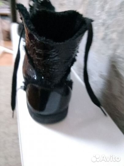 Ботинки женские утепленные 38размера