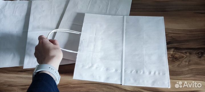 Бумажные пакеты. Цена за 4 шт