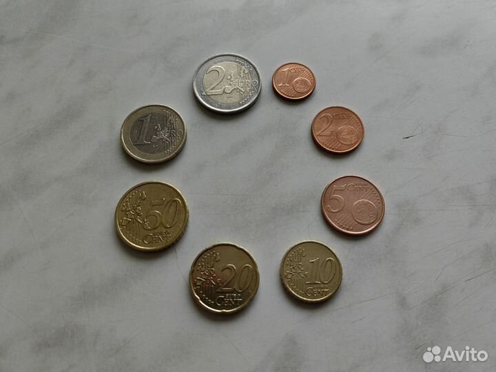Монеты евро Финляндии 1999-2005 года