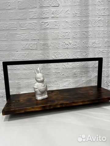 Полка настенная лофт