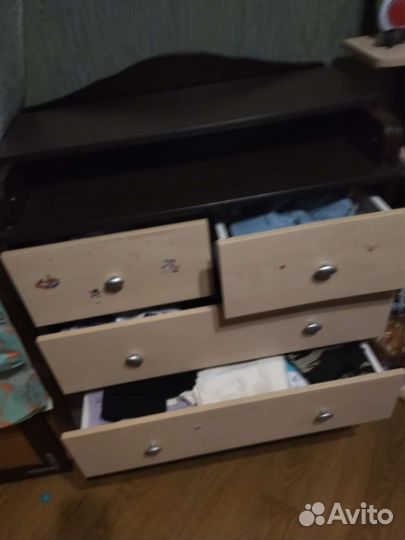 Пеленальный столик комод