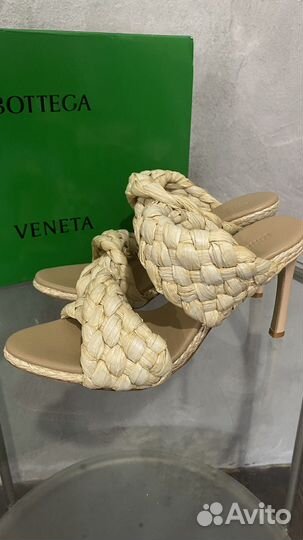 Bottega veneta сабо плетеные женские