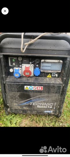 Генератор бензиновый 380В Аренда, прокат