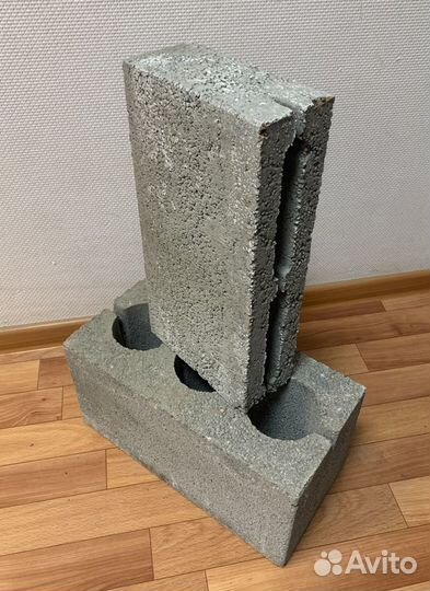 Керамзитоблок (20х20х40)