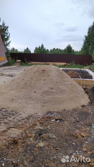 Песок доставка от 3 кубов