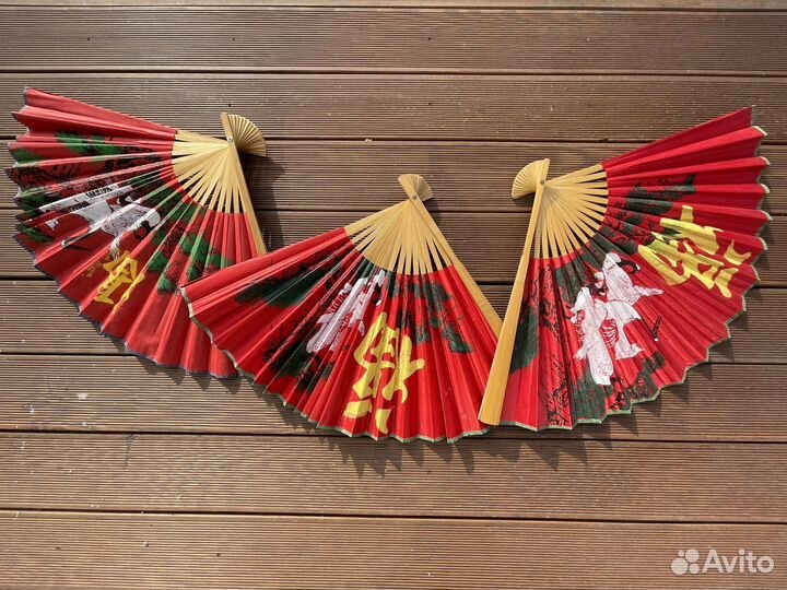 Веер деревянный Пано на стену